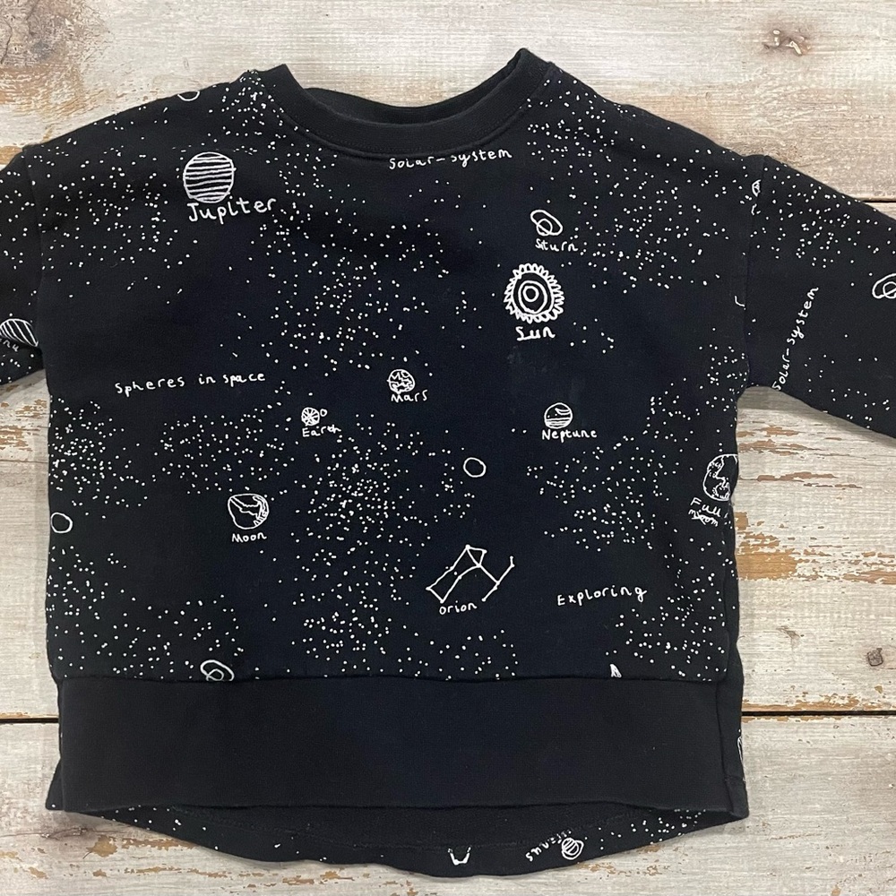 FREE ADD-ON: Beau Loves outer space sweatshirt 2/3